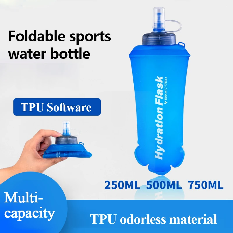 250 مللي 500 مللي 750 مللي زجا - مراجعة Water Bag Collapsible وسعره