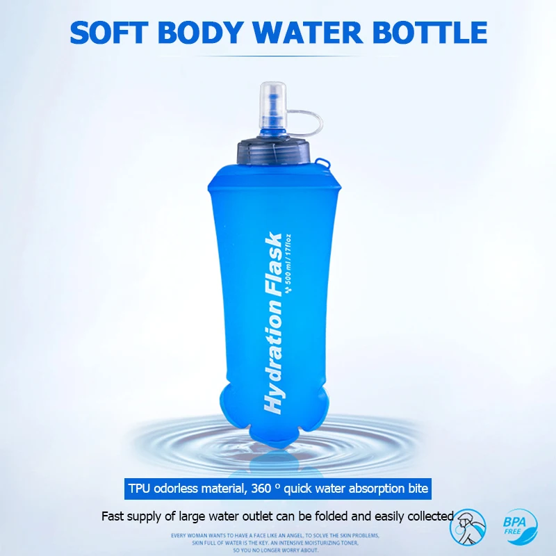 250 مللي 500 مللي 750 مللي زجا - مراجعة Water Bag Collapsible وسعره